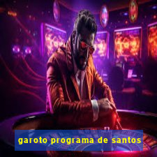 garoto programa de santos